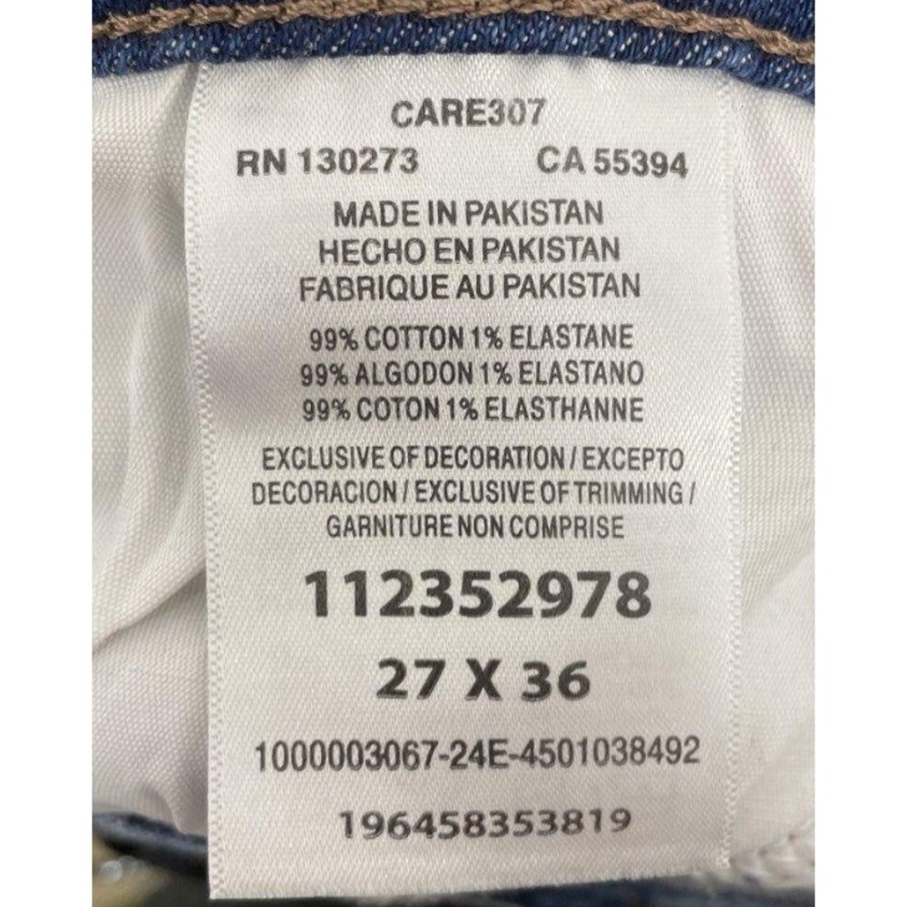 Wrangler Retro Sadie Low Rise Bootcut Blue Jeans 27x36 112352978 - Picture 5 of 5